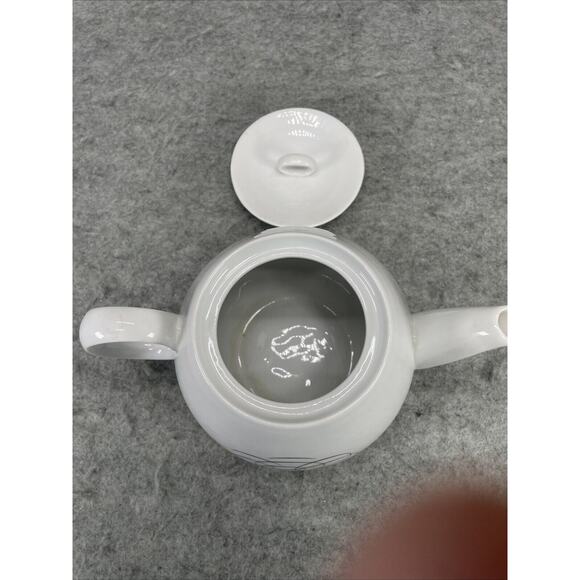 RAYMOND LOEWY'S Vintage Script Pattern Teapot or Coffee 5.5 Inches Germany - Picture 5 of 6